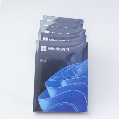 중국 Genuine Windows 11 Pro USB Box Windows 11 Pro Box 100% Online Activation Free Shipping By DHL 판매용