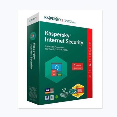 Cina Software di sicurezza di Internet di Kaspersky 3 dispositivi gli accessori di 1 computer di anno in vendita