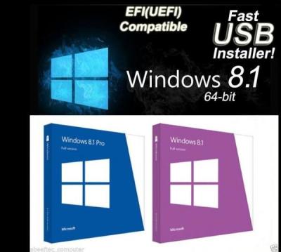 Chine Clé au détail du code 1 d'activation de boîte de 100% Windows 8,1 véritables pro pour 1 installation de PC à vendre