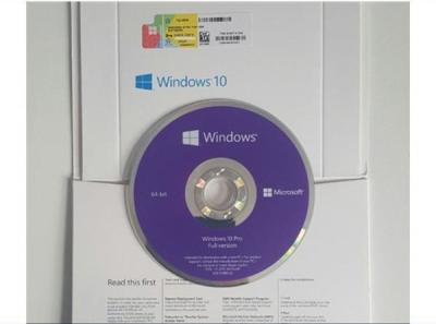 China 32 / 64 Bit Windows 10 Pro OEM Pack Online Activation Support Multi Language for sale