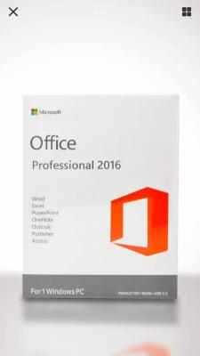 China Echt Microsoft MS office 2016 Pro, Office Home en Studenten 2016 Periodieke Zeer belangrijke Origineel Te koop