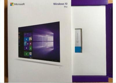 China 32/64 de versão varejo 3,0 USB do profissional de Windows 10 do bocado com etiqueta da licença do COA à venda