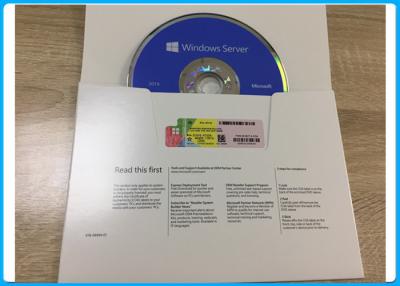 중국 Microsoft Windows 서버 5명의 사용자 CALs를 가진 2016년 Os 기준 64 조금 DVD 판매용