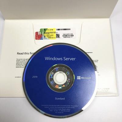 China Das echte Bit DVD des Englisch-Microsoft Windows-Server-2019 Standard-64 aktivieren zu verkaufen