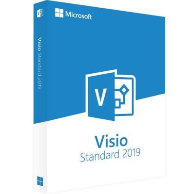 China Versión auténtica 2019 de la empresa del estándar de Microsoft Visio de los códigos dominantes del software del 100% en venta