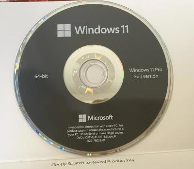 Chine Clé de paquet du logiciel DVD d'OEM de HDR Microsoft Windows 11 à vendre