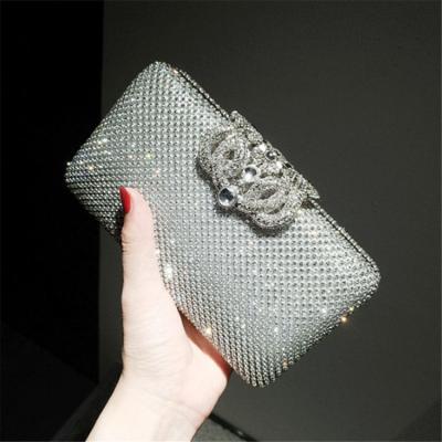 China PORTABLE brand new rhinestone purse clutch handbag purses luxury vendors and handbags women for wholesales for sale