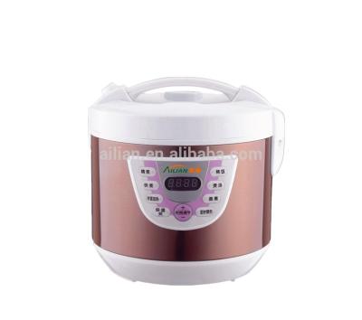 China Digital Automatic Cooking Rice Cooker With 9 Functions Elegant White Color Rice Cooker for sale