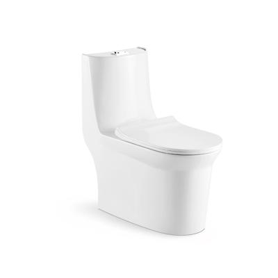 China Wholesale Chaozhou South American Luxury Siphonic Double-Flow One-Piece Toilet for sale