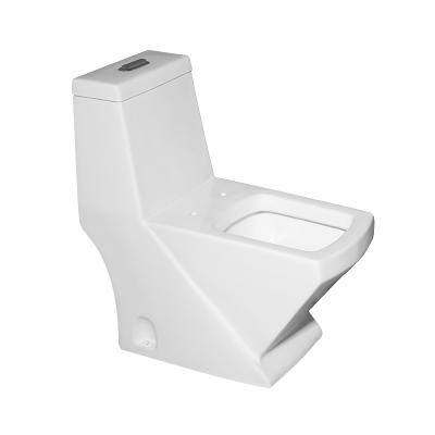 China Double-Flow Simple Two-Piece Topped Control Double-Flow Ceramic Toilet Set Bathroom Sanitary Take Care for sale