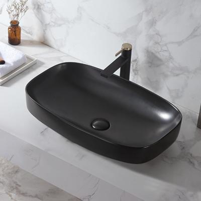 China Good Quality Easy Clean Sanitary Ware China Bathroom Ceramic Wash Hand Basin Art Basin for sale