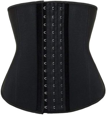 China EcoWalson Antibacterial Waist Trainer For Women Underbust Latex Sports Girdle Corsets Cincher Hourglass Body Shaper for sale