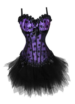 China 2021 new styles Customized victorian corset ecoparty antibacterial dresses Halloween costume corselet overbust for sale