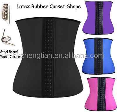 China Walson Antibacterial Custom Top Selling Waist Trainer Latex Waist Trainer Body Shapers for sale