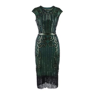 China 1920s Gatsby 20s Flapper Suit Breathable Sequins Even Prom Party Suit Up Ecoparty for sale