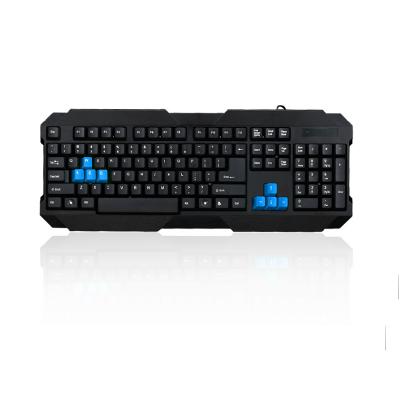 China Hot Selling Fashion Plug and Play Black Mechanical Keyboard Gaming PC Plug and Play Keyboard for sale