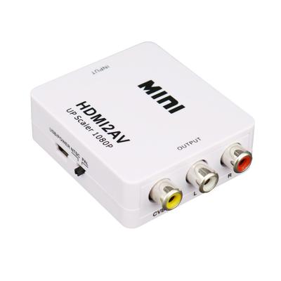 China Hot Sale 0.3 Oz To HD2AV Converter Video Audio Output HDMI2AV for sale