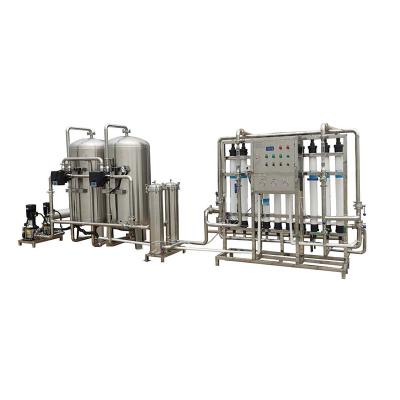 China Mini Plant UF Water Reverse Osmosis System Machine Mineral Water Purifier Plant Ultrafiltration Water Treatment for sale