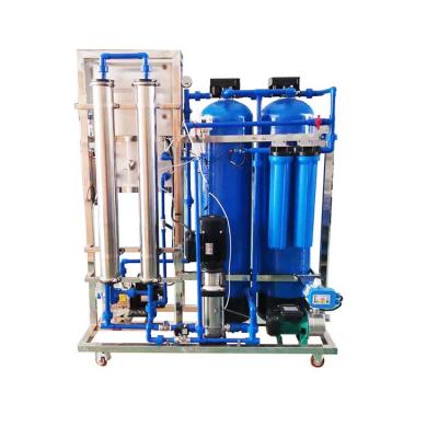 China Pure Water Desalination 500LPH Mini Water Selling Station RO Water System Plant For Sale for sale