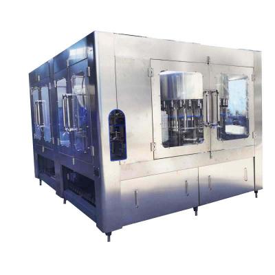 China Full Automatic Drinking Complete Drinking Mineral Pure Water Bottled Filling Bottling Production Line For Bottle Factory for sale