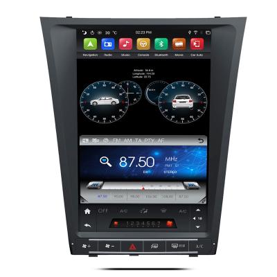 China 12.1 inch Screen Tesla Android Multimedia GPS For Lexus ES350 Navigation Android 9.0 Core PX6 6 4+32G 2006-2012 for sale