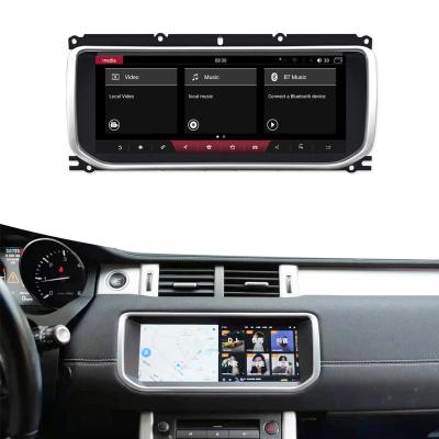 China GPS KANOR 1920*720 10.25inch 8core Android CPU 8gb RAM 64gb ROM Car Gps Navigation System For Range Rover Evoque 2012-2016 for sale