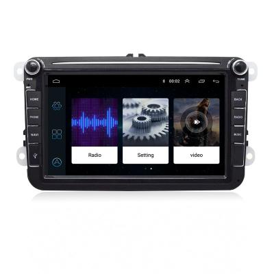 China GPS 2 din android 10 quad core 2+32g car dvd player for vw golf polo passat bora touran car radio car radio tiguan stereo for sale