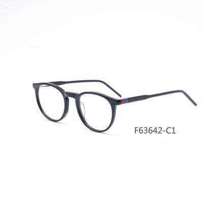 China For reading glasses 2022 new flat acetate glass glasses frame big spot glass wholesale frame made in china for sale