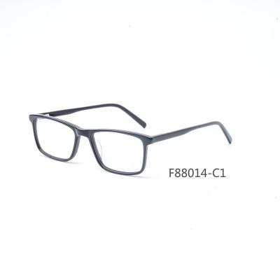 China For Computer Glasses Large Rectangular Glasses Frame Anti Blue Light Blocking Filter Computer Women Men Acetate Glass Frame for sale