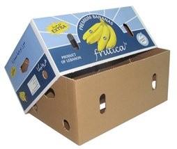 China Corrugated Board Banana Carton Box for sale