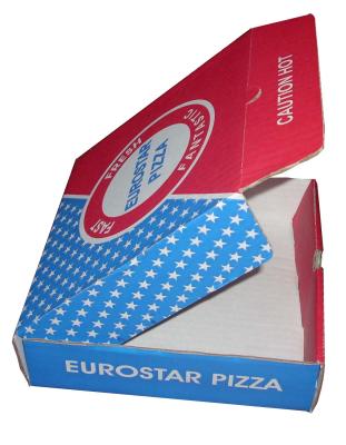 China Enviromental recyclable white pizza boxes for sale