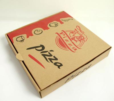 China Customized pizza box for delivery/take away, flexo corrugated box,carton box for sale