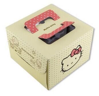 China Beautiful, fashionable, exquisite and good quality cake box for sale