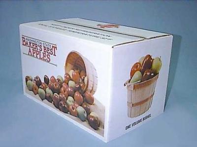 China full color printing carton fruit/vegetable box for sale