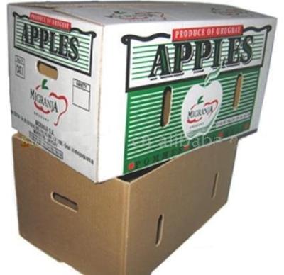 China corrugated box for packing apples for sale