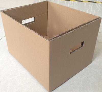 China High strong office file carton box paper corrugated box for sale