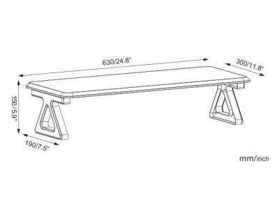 China Laptop High Quality Desktop Monitor Stand VM-MR05 Portable High Quality Stand for sale