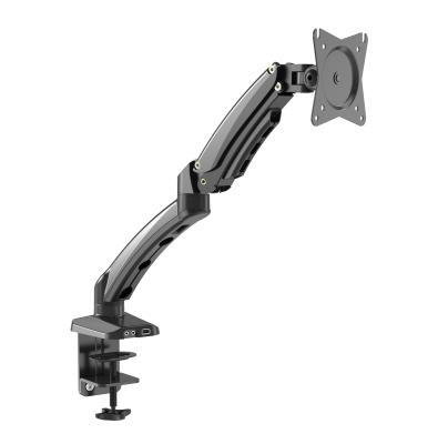 China High Quality Fender Mount Display Stand Single Monitor Desk Arm 15