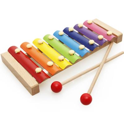 China Baby Musical Instrument Toy Wooden Xylophone Children Kids Multifunctional Musical Funny Toys For Babies Toys Gifts Baby Educational Xylophone for sale