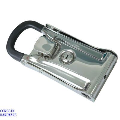 China A Range of Refrigerated Heavy Duty Trucks Stainless Steel Container Trailer Truck Door Handle Locks for sale