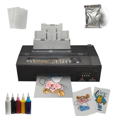 China Garment shops new modified 30cm A3+ A3 PET film transfer printing machine impresoras DTF printer L1800 for sale