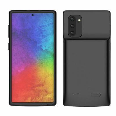 China Hot Selling Extended Case Phone LED Display DP Battery Charging Cover For Samsung Galaxy Note 10 5200mAh/6000mah for sale