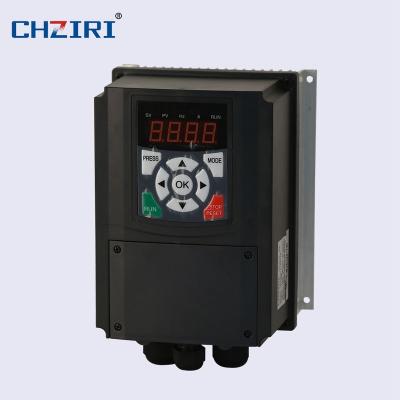 China Automatic Pump Single Phase 220V Water Pump Pressure Controller CHZIRI 2.2KW Inverter For Electric Water Pump for sale