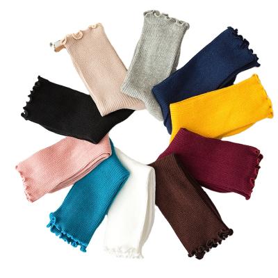 China Wholesale Antibacterial Comfortable Solid Colors Autumn And Winter Ladies Antique Cotton Loose Sock for sale