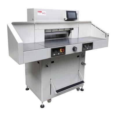 China Sysform 520HPA Fully Hydraulic Paper Cutting Machine 520mm Wide Mini Paper Cutter With Air Table for sale