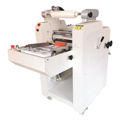 China Auto feeding Sysform AUTO-350 full automatic laminator automatic feeding and cutting automatic roll laminating machine for sale