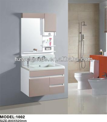 China China Hot Sale Modern PVC Bathroom Cabinet for Bathroom WMD-1002 at Construction and Real Estate for sale