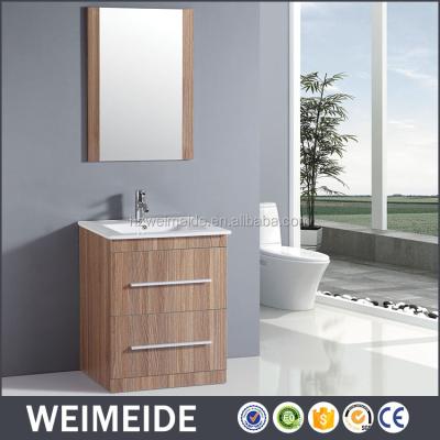 China Modern Small Floor MDF Bathroom Cabinet for sale