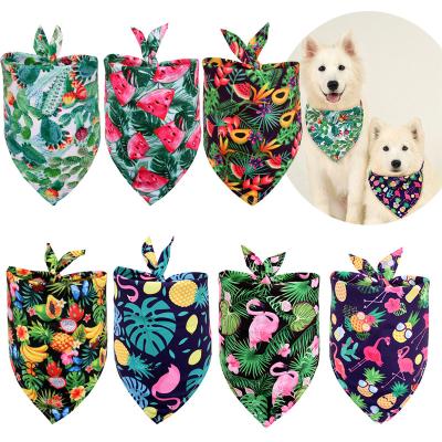 China Customized Wholesale Pet Supplies Custom Sublimation Bandana Scarf Dog Bandana Customized Pet Collar for sale