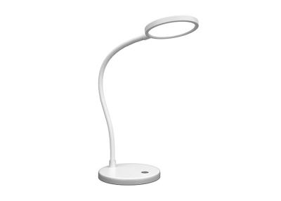 China White Smart LED Desk Lamp Eye Protection , 1100mAh Rechargeable Cordless LED Table Lamp for sale